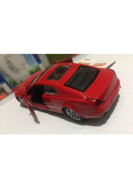 Oyuncak Metal Model Araba Açılır Kapı 1/36 Çek Bırak Kırmızı Mustang fırsatları