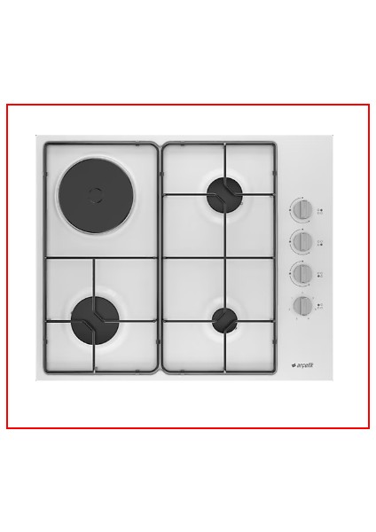 Beyaz Metal Ankastre SET(AFM130B-P27YB-OXLD611EB)