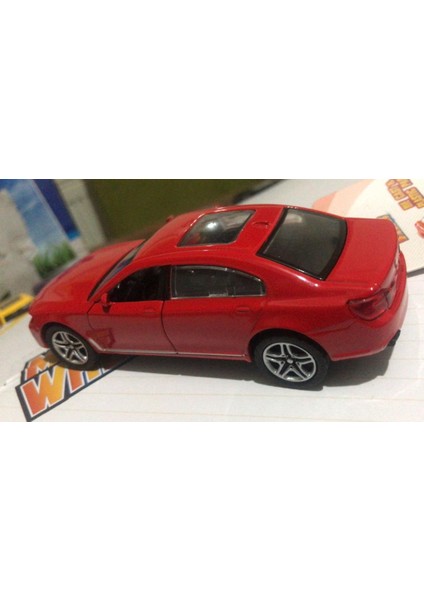 Oyuncak Metal Model Araba Açılır Kapı 1/36 Çek Bırak Kırmızı Bmw modelleri
