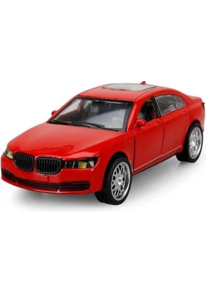 Oyuncak Metal Model Araba Açılır Kapı 1/36 Çek Bırak Kırmızı Bmw fırsatları