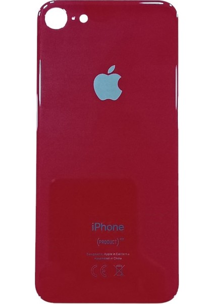 Apple iPhone 8 Arka Kapak Pil Kapağı Kırmızı Renk
