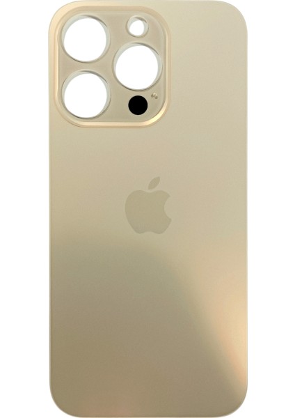 Apple iPhone 14 Pro Arka Kapak Pil Kapağı Gold Renk