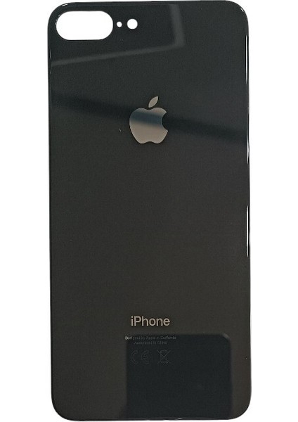 Apple iPhone 8 Plus Arka Kapak Pil Kapağı Siyah Renk