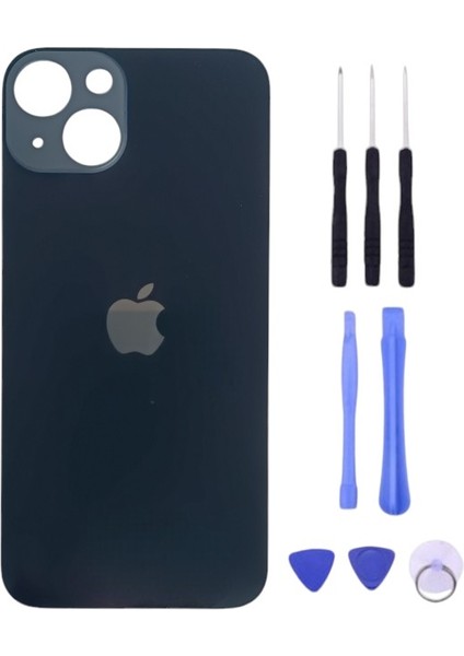 Apple iPhone 14 Plus Arka Kapak Pil Kapağı +Tamir Seti Siyah Renk
