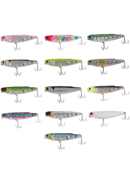 Crazy Dog 9.5 cm 15 gr Su Üstü Maket Green Mullet