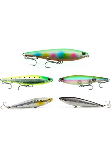 Big Dog-X 9.5 cm 13.5 gr Su Üstü Maket Balık 179 Uv Green Sardine