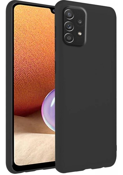 Samsung Galaxy A73 Ince Mat Silikon Kılıf Siyah