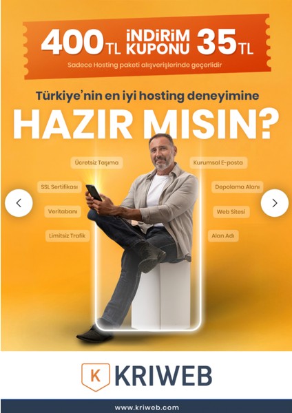 Hosting 400 TL İndirim Kuponu
