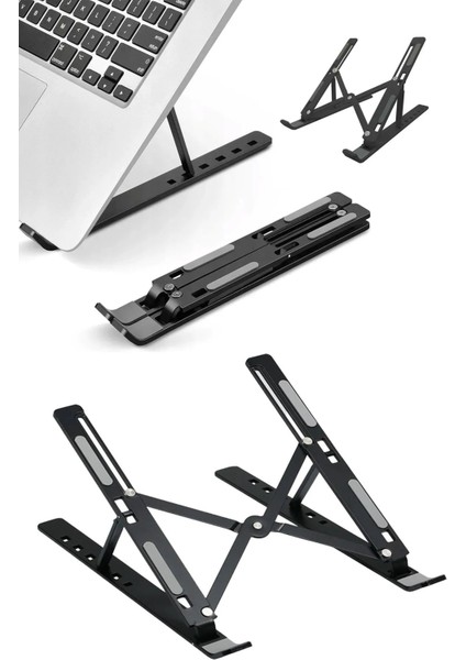 7 Kademeli Ayarlanabilir Laptop Bilgisayar Standı Kolay Kullanışlı Laptop Standı indirimleri