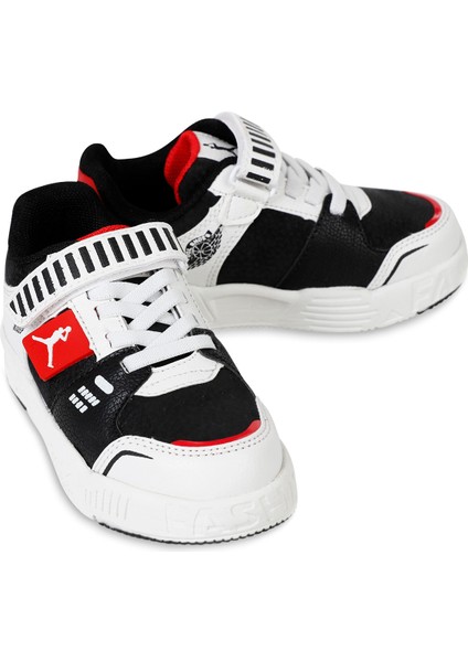 King Patik Çocuk Sneaker Ayakkabı Kırmızı