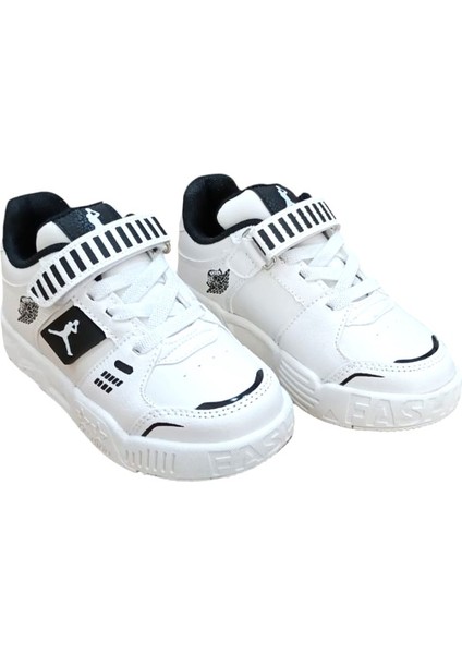 King Patik Çocuk Sneaker Ayakkabı Beyaz
