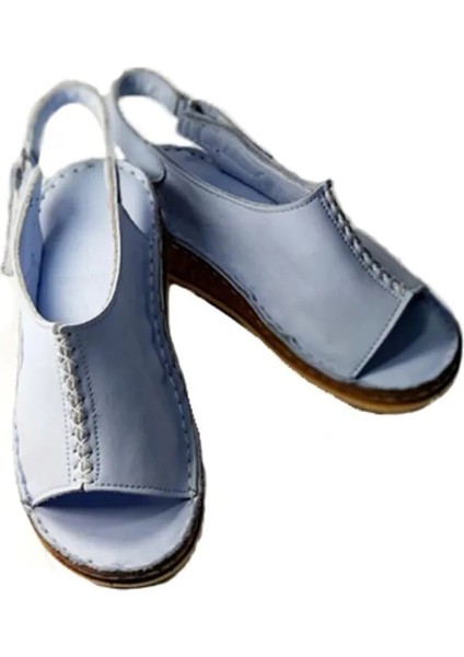 Deri Klasik Sandalet Model