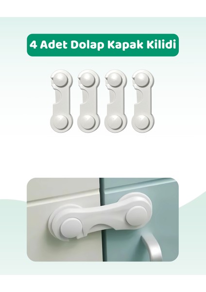 Bebek Güvenlik ve Bebek Koruma Seti 24 Parça (1+1 Ev | 9-18 Ay)