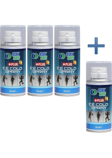 Anestezik ve Lazer Epilasyon Için Soğutucu Sprey 150 ml - 4 Adet