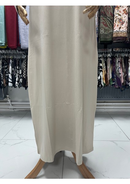 Efraze Uzun Kollu Penye Elbise Içlik 148 cm 4422 1631
