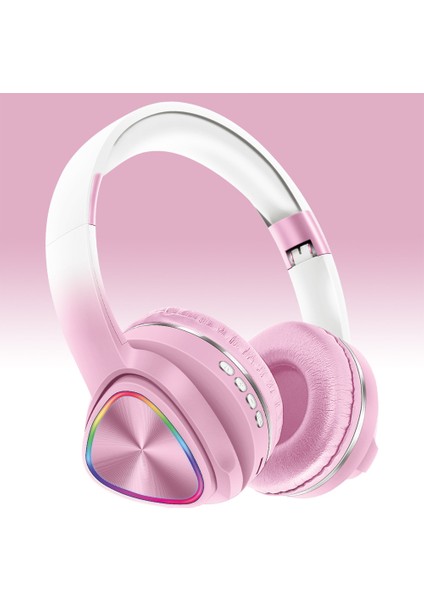 Kablosuz Bluetooth Kulaklık Kulak ve Kafa Üstü Kablosuz Anc Işıklı Oyun ve Müzik Kulaklığı
