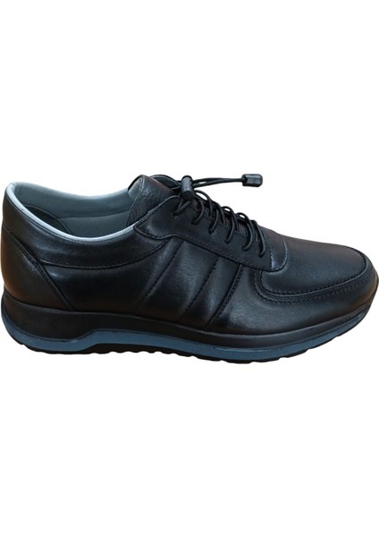2926 Erkek Deri Casual Poli Taban Ayakkabı Siyah modelleri