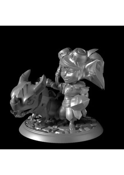Lol Ejderha Terbiyecisi Tristana Figürü - 30 cm