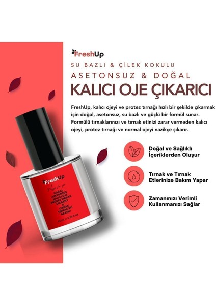 Doğal, Kalıcı Oje Çıkarıcı, Protez Tırnak Çıkarıcı, Tırnak ve Tırnak Eti Bakım Yağı 10 ml modelleri