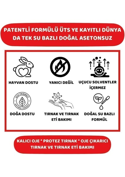 Doğal, Kalıcı Oje Çıkarıcı, Protez Tırnak Çıkarıcı, Tırnak ve Tırnak Eti Bakım Yağı 10 ml indirimleri