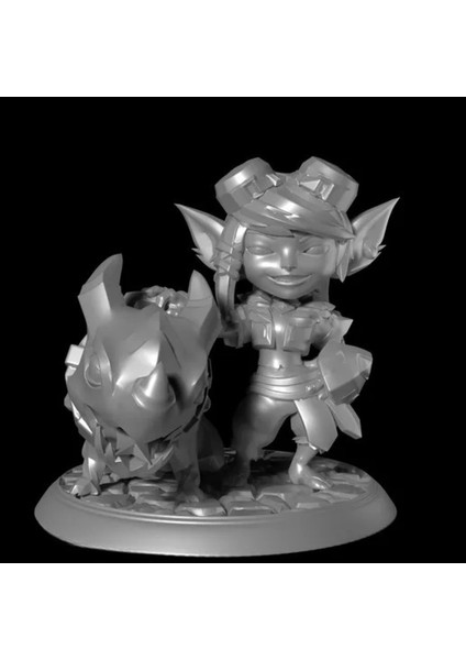 Lol Ejderha Terbiyecisi Tristana Figürü - 20 cm