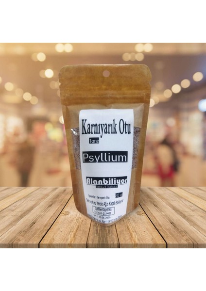 Karnıyarık Otu Tohumu Psyllium 75 gr Taze ve Temiz