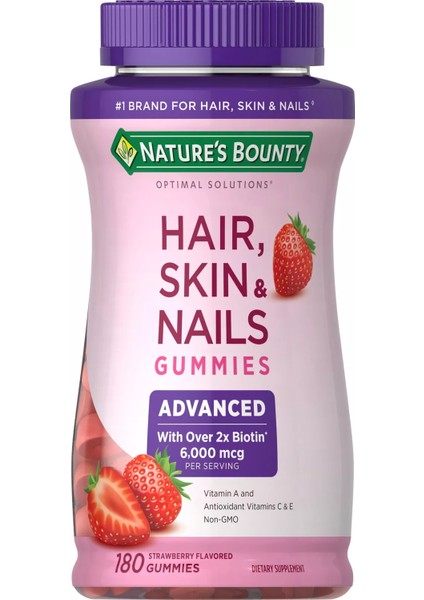 Nature’s Bounty Advanced Hair Skin & Nails 180 Gummies