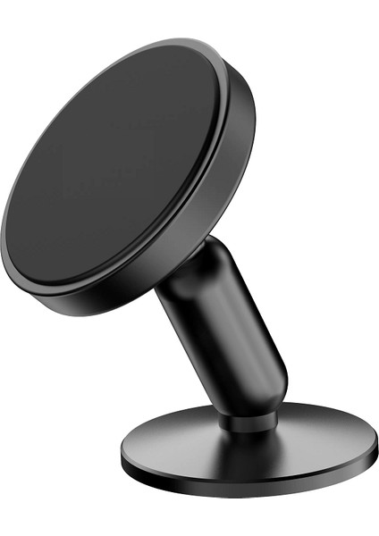 Tamamen Metal Manyetik 360° Dönebilen Araç ve Masaüstü Yapıştırmalı Telefon Tutacağı 6 cm CH-0016