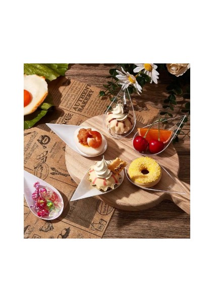 Plastik Sunumluk Damla Kaşık Beyaz 12 Adet fiyatları