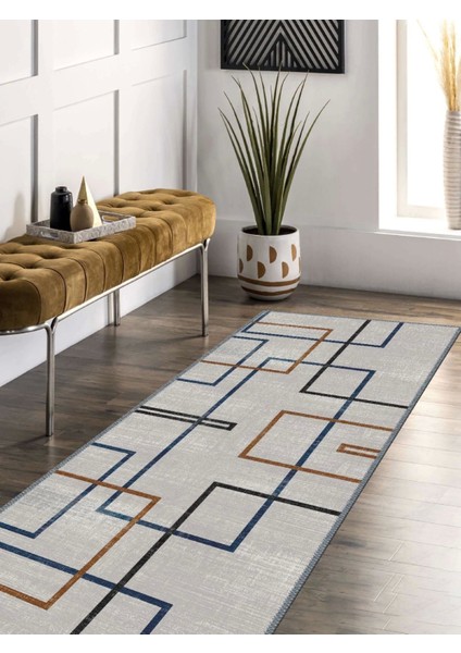 Vintage Desenli Halı, Pamuk Dokuma Pamuklu Taban Dekoratif Halı Kilim 10 fırsatları