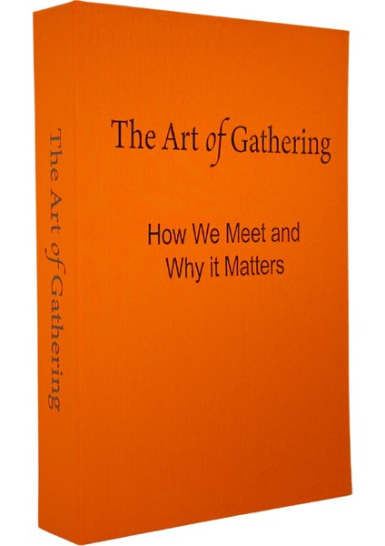The Art Of Gathering Kumaş Kitap Kutu