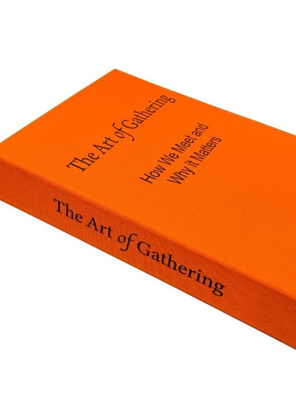 The Art Of Gathering Kumaş Kitap Kutu