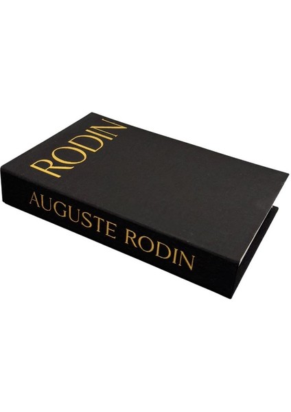 Antik Kumaş Kitap Kutu Siyah Rodin fiyatları