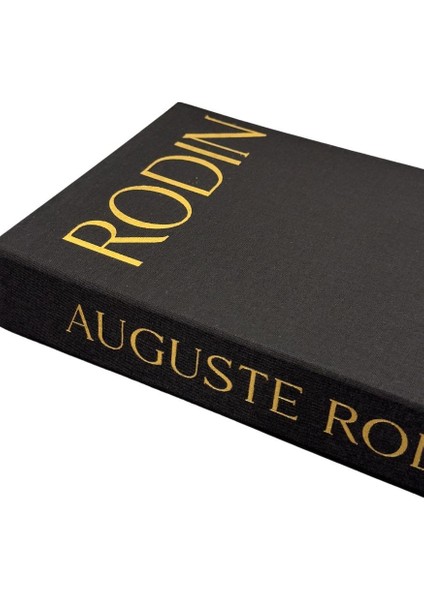 Antik Kumaş Kitap Kutu Siyah Rodin modelleri