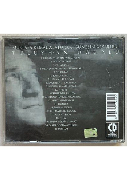 Tuluyhan Uğurlu – Mustafa Kemal Atatürk Güneşin Askerleri (Cd)