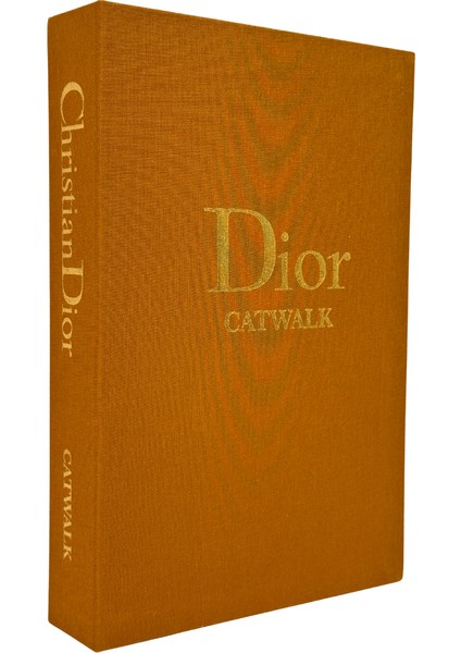Kumaş Kitap Kutu Hardal&altın