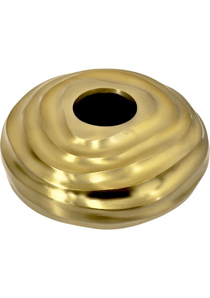 Gold Helezon Metal Vazo Yatay modelleri