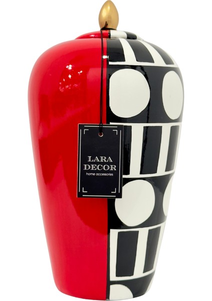 Kırmızı Benekli Küp (K)