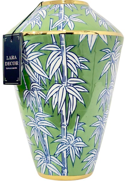 Yeşil Bambu Porselen Vazo fiyatları