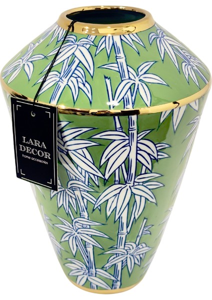 Yeşil Bambu Porselen Vazo modelleri