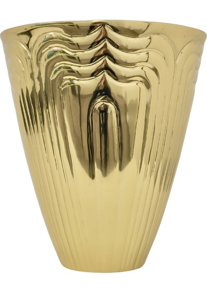 Metal Gold Vazo