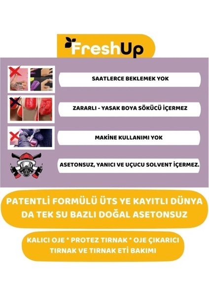 Doğal, Kalıcı Oje Çıkarıcı, Protez Tırnak Çıkarıcı, Tırnak ve Tırnak Eti Bakım Yağı 10 ml