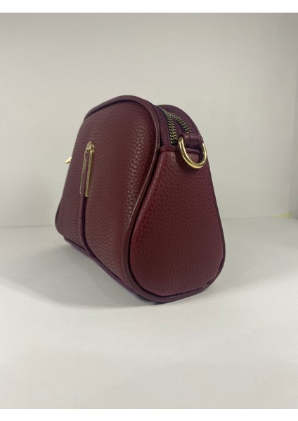 Bordo Omuz Çantası