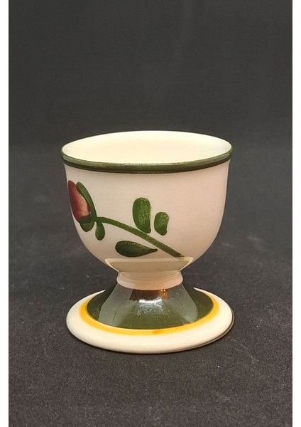 Mettlach El Boyaması Vintage Yumurtalık Çiçekli 1 Adet fiyatları