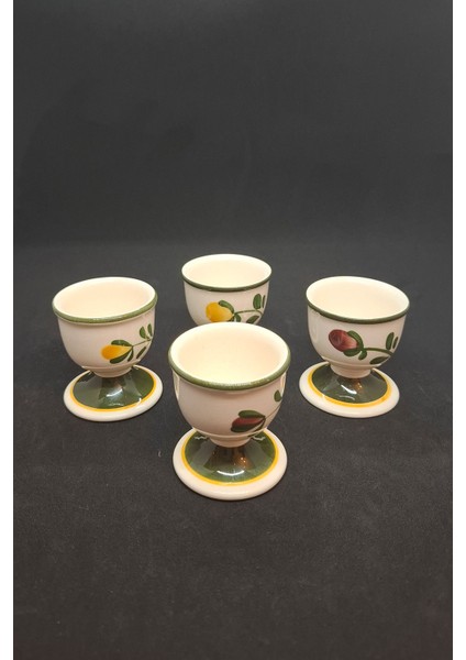 Mettlach El Boyaması Vintage Yumurtalık Çiçekli 1 Adet indirimleri