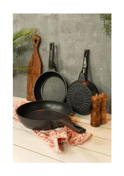 Diamond 3 Parça Tava Seti 20CM-24CM-28CM DIA-303 fiyatları