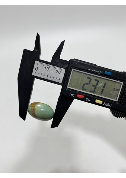 Okyanus Temalı Doğal Kabaşon Firuze Taşı 20,8 Karat - Turkuaz Taşı 4,18 Gram
