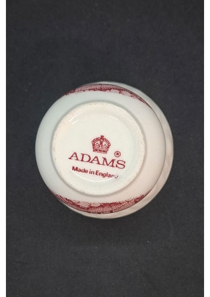 Ingiliz Manzaralı Vintage Yumurtalık Çiçekli Kırmızı 1 Adet
