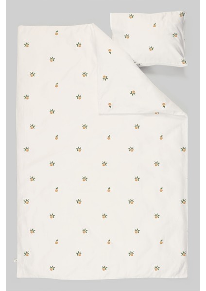 Organik Çarşaflı Bebek Nevresim Takımı (100X150) - Minik Limonlar modelleri
