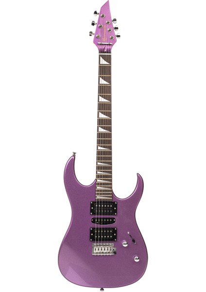 Zoppran Carneville Black Diamond Series BD200PP Mor Elektro Gitar